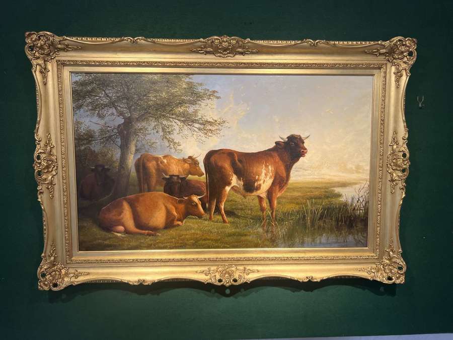 Thomas Sidney Cooper - 19th.c Animal painter